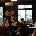 Lauren Thompson and Stephen Savage read from their book, Polar Bear Morning.