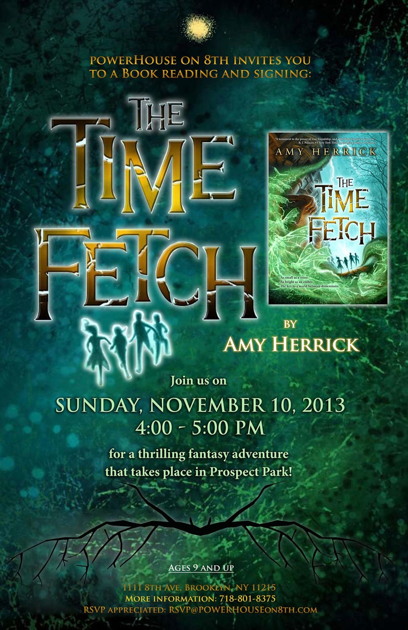 Book Party: The Time Fetch by Amy Herrick