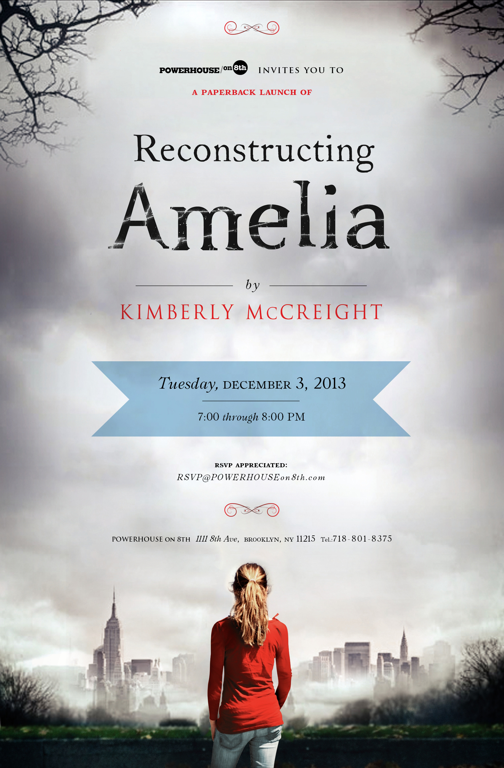 Paperback Launch: Reconstructing Amelia by Kimberly McCreight