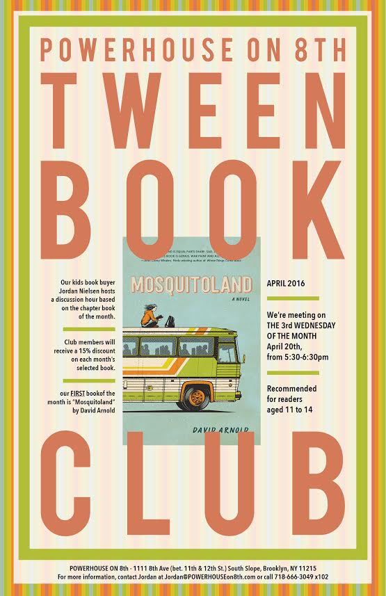 Tween Book Club: Mosquitoland by David Arnold