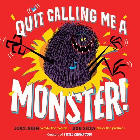 Sunday Story Time with Bob Shea (creator of Quit Calling me a Monster!)