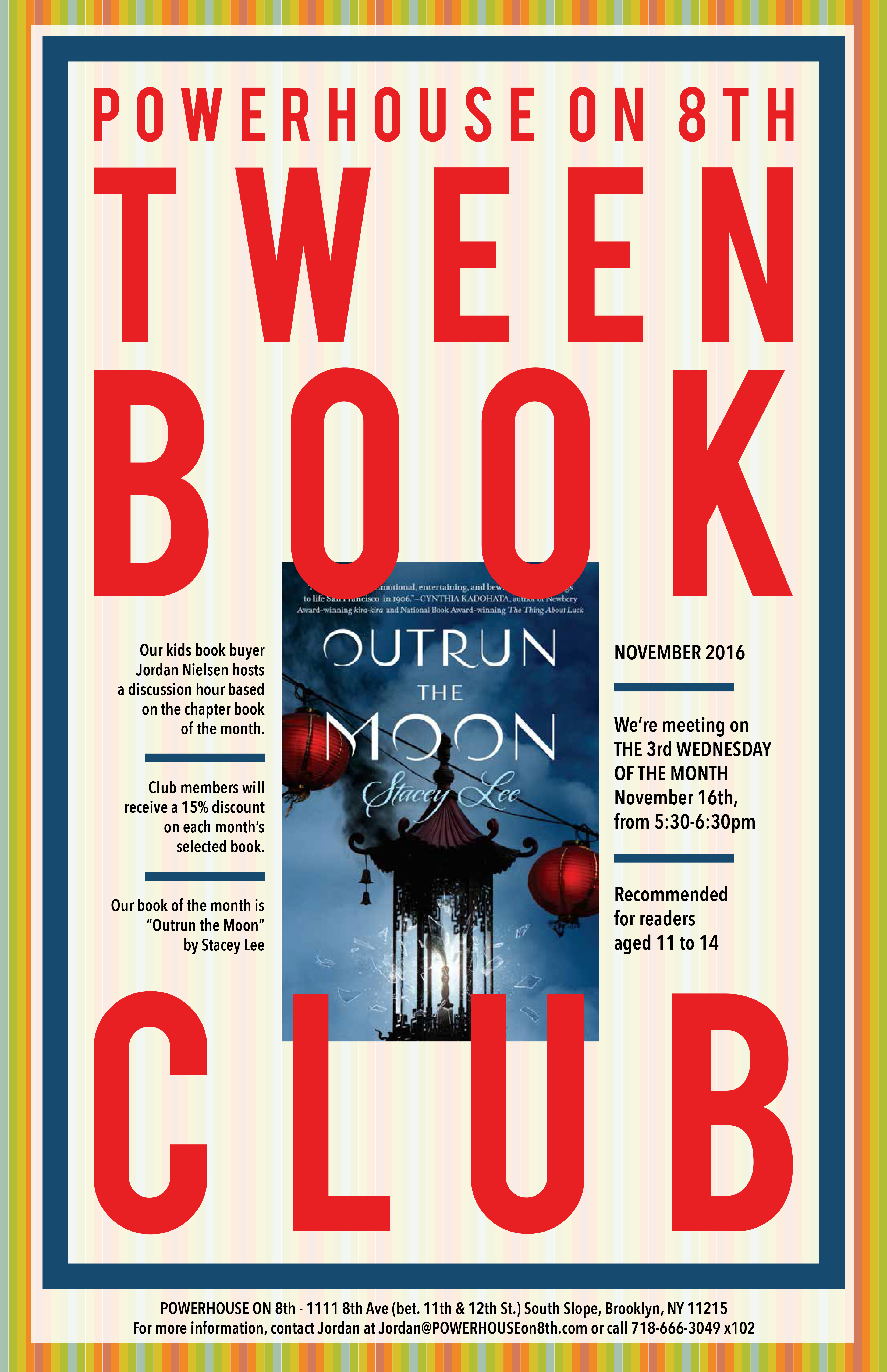 Tween Book Club: Outrun the Moon by Stacey Lee