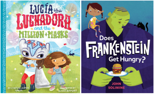 Joint Sunday Story Time with Alyssa Bermudez (Illustrator of Lucia the Luchadora and the Million Masks) and John Solimine (Author & Illustrator of Does Frankenstein Get Hungry?)