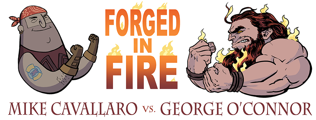 Forged in Fire: George O'Connor and Mike Cavallaro on the Greek and Roman God of Fire