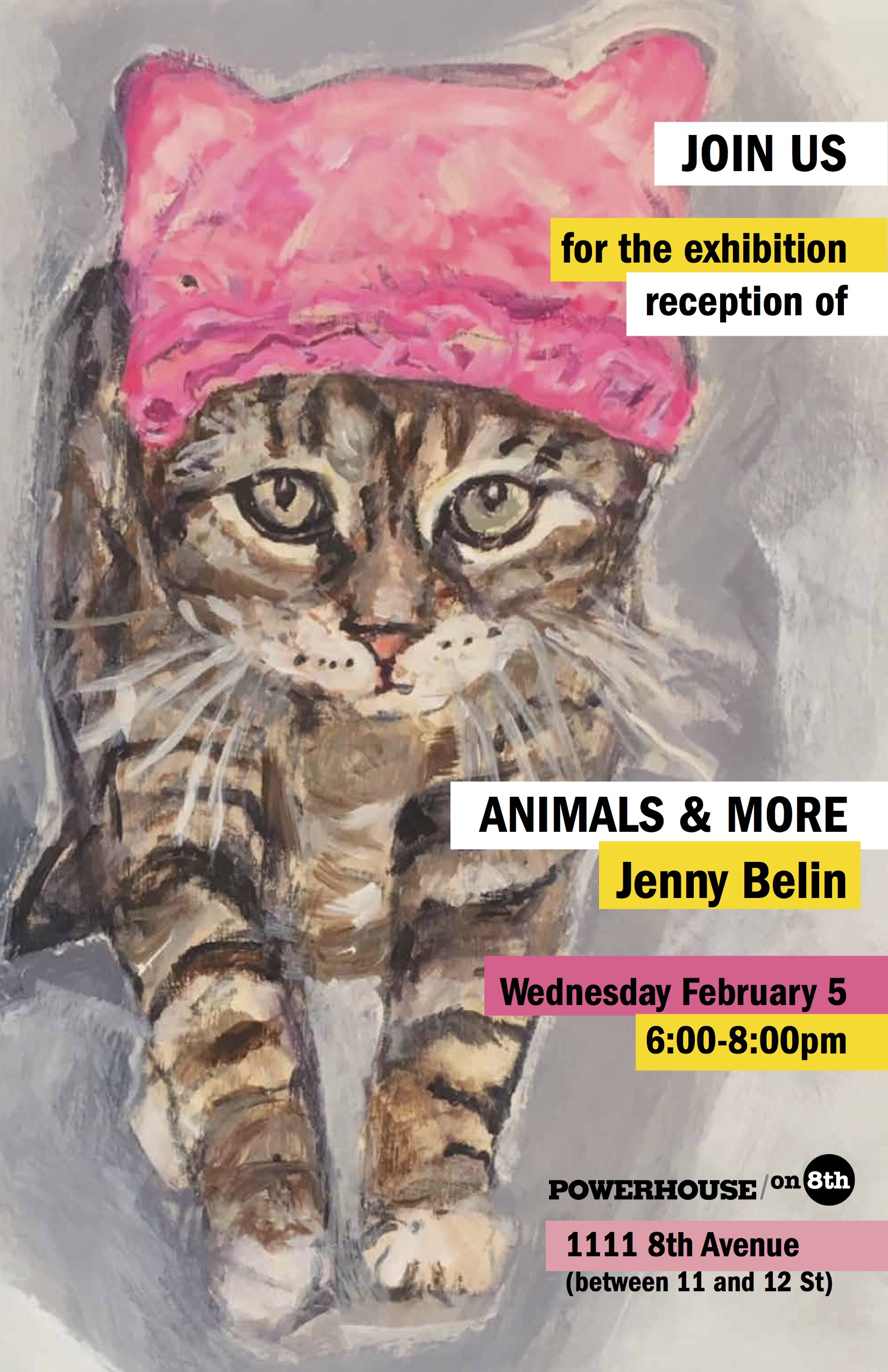 Opening Art Reception: Animals & More by Jenny Belin