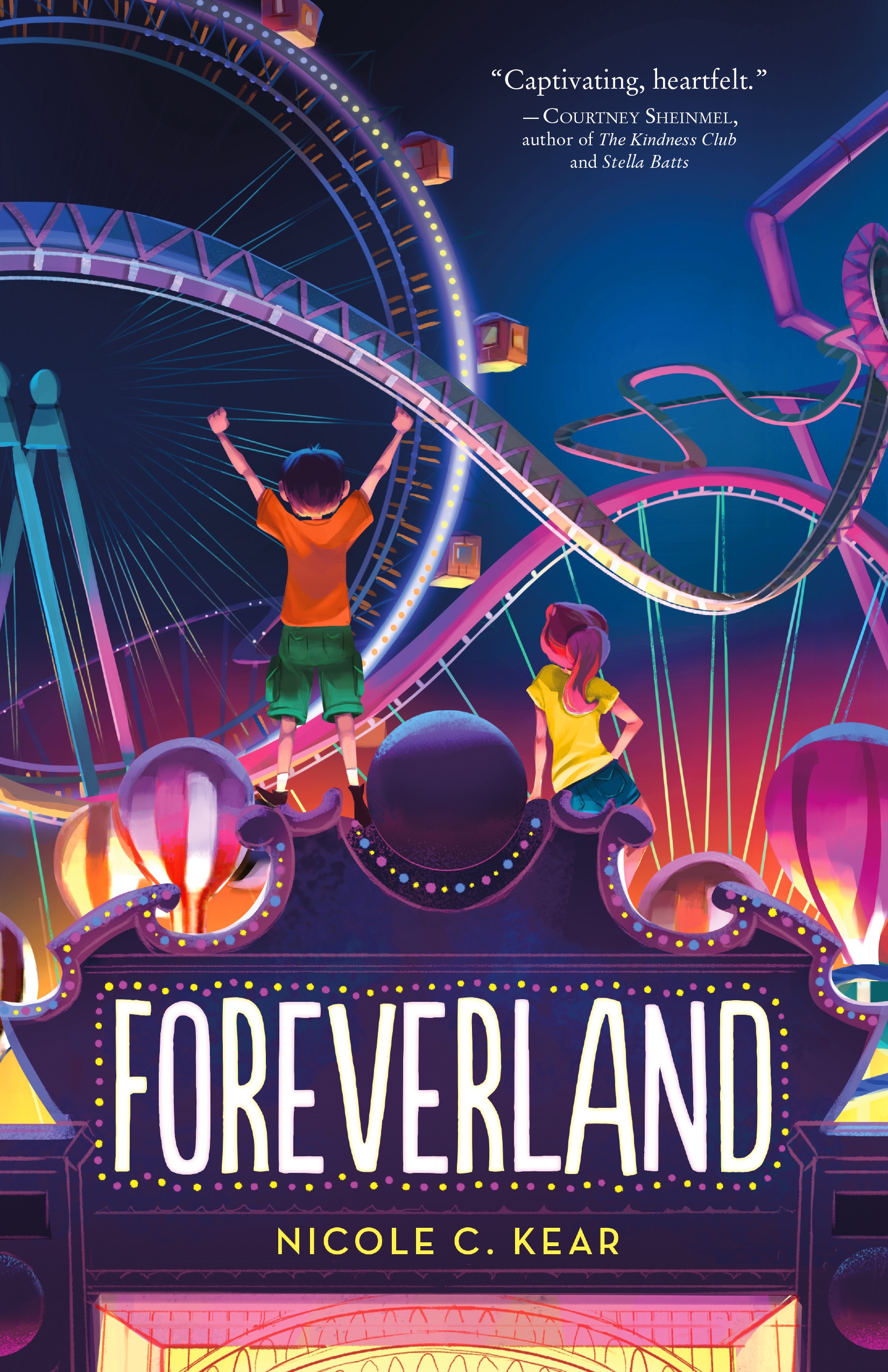 Virtual Middle Grade Book Launch: Foreverland by Nicole C. Kear